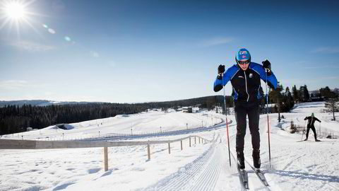 Magnus Vesterheim har nylig avsluttet en praksisperiode i Nord-Norge, der polare lavtrykk sto i kø. Forholdene på studiestedet på Lillehammer er derimot optimale. I helgen går han Birkebeinerrennet her.