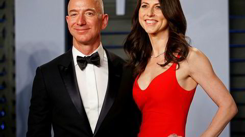 Amazon-sjef Jeff Bezos og MacKenzie Bezos var gift i 22 år.