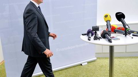 SØKER NY JOBB. Avgående finansminister Anders Borg er ikke kandidat til lederjobben i Moderaterna. Foto: Jonas Ekstromer/NTB Scanpix