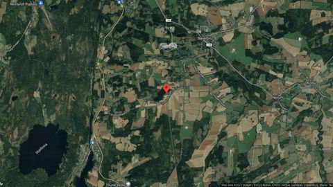 Området rundt Sivesindhøgda 60, Vestre Toten, Innlandet