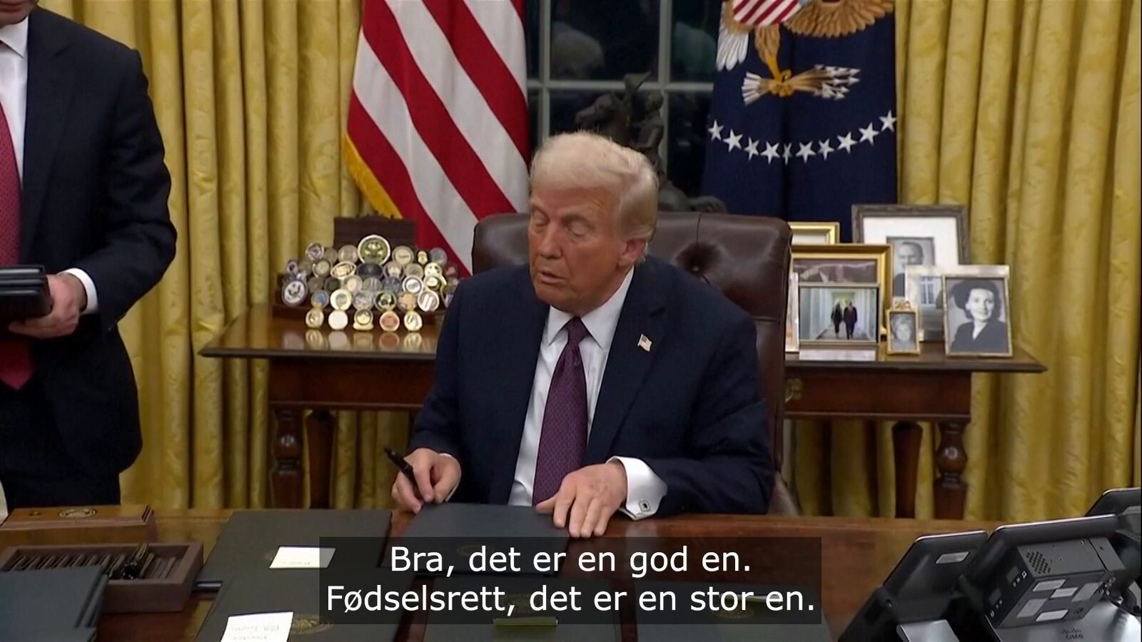 Legger ut om tollbarrierene mot Mexico og Canada – og oppdager brevet fra Biden