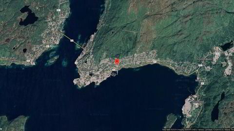 Området rundt Helsesenterveien 35T, Senja, Troms