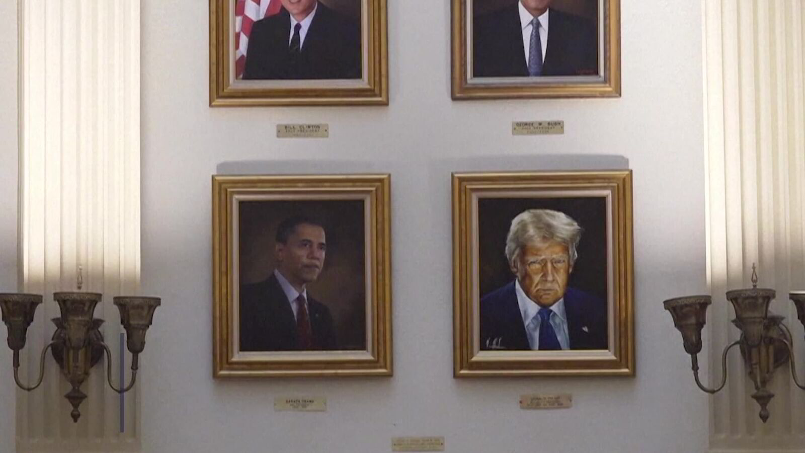 Byttet portrett etter kritikk fra Trump