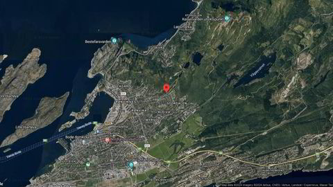 Området rundt Fjellveien 87, Bodø, Nordland