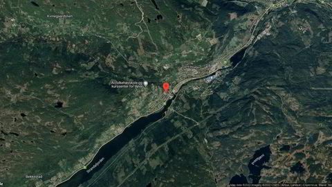 Området rundt Nossvegen 13A, Ål, Viken