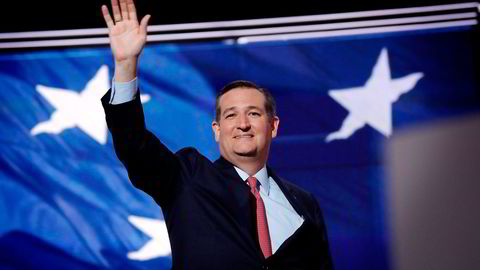 Tidligere presidentkandidat Ted Cruz vil likevel støtte Trump i presidentvalget. REUTERS/Brian Snyder