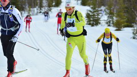 Knut Beck Engebretsen fullførte lørdag Birken uten et eneste stavtak og tok merket. Foto: Marathon Photos