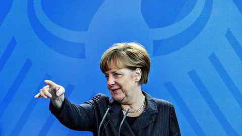 Kansler Angela Merkel under en pressekonferanse i Berlin tidligere i år. Foto: Carsten Koall,