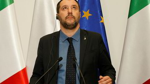 Italias innenriksminister Matteo Salvini vil erstatte den dominerende «fransk-tyske-aksen» i Europa.