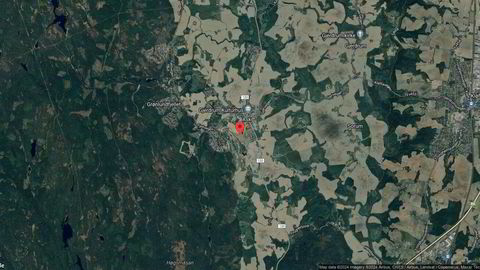 Området rundt Viervangen 4, Gjerdrum, Akershus
