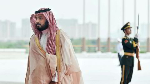Muhammad bin Salman (31) ble onsdag utnevnt som kronprins og nummer én i rekken til å ta over tronen etter sin far, Kong Salman. Her fra et besøk i Kina i fjor.