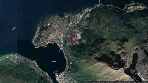 Området rundt Ballblomstien 6, Narvik, Nordland