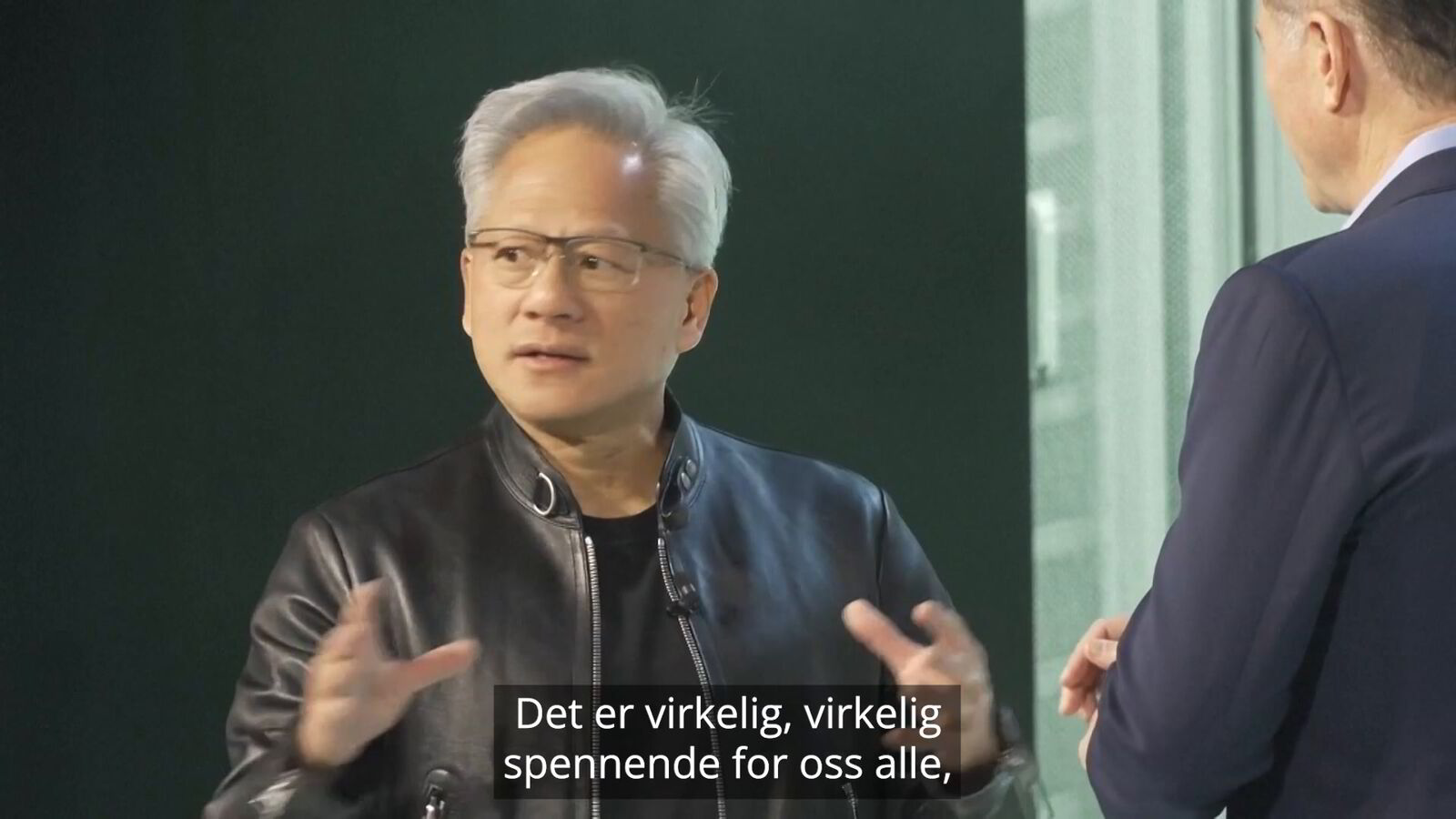 Nvidias Jensen Huang: – Nå tar det av