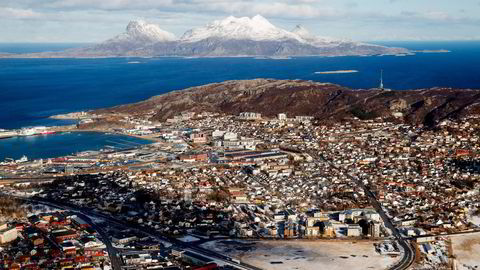 Bodø har nå passert 50.000 innbyggere. Foto: Håkon Mosvold Larsen/