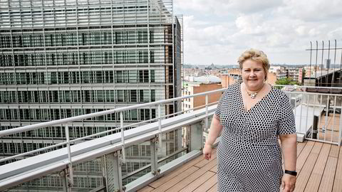 Statsminister Erna Solberg mener hun selv er habil i Statkraft-saken. Foto: Aleksander Nordahl