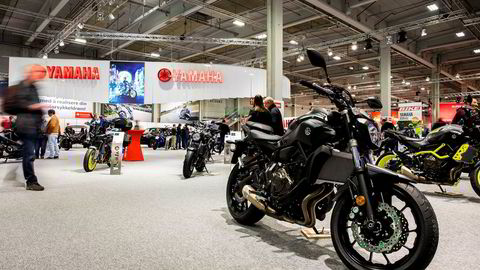 Regjeringen legger om avgiftene på motorsykler i sommer. Bildet viser en Yamaha MT-07 som blir omkring 4000 kroner billigere.