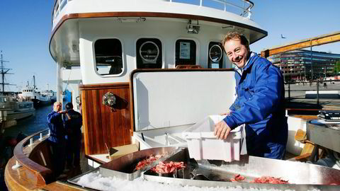 Kjell Inge Røkke låner ut til Bernt Bodal i American Seafoods. Foto: Fartein Rudjord