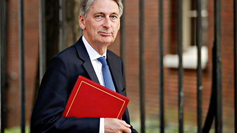 Finansminister i Storbritannia, Philip Hammond.