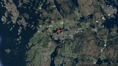Området rundt Klæret 22, Bømlo, Vestland