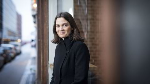 VENTER NEDTUR. Analytiker i Camilla Viland i DNB Markets. FOTO: Skjalg Bøhmer Vold