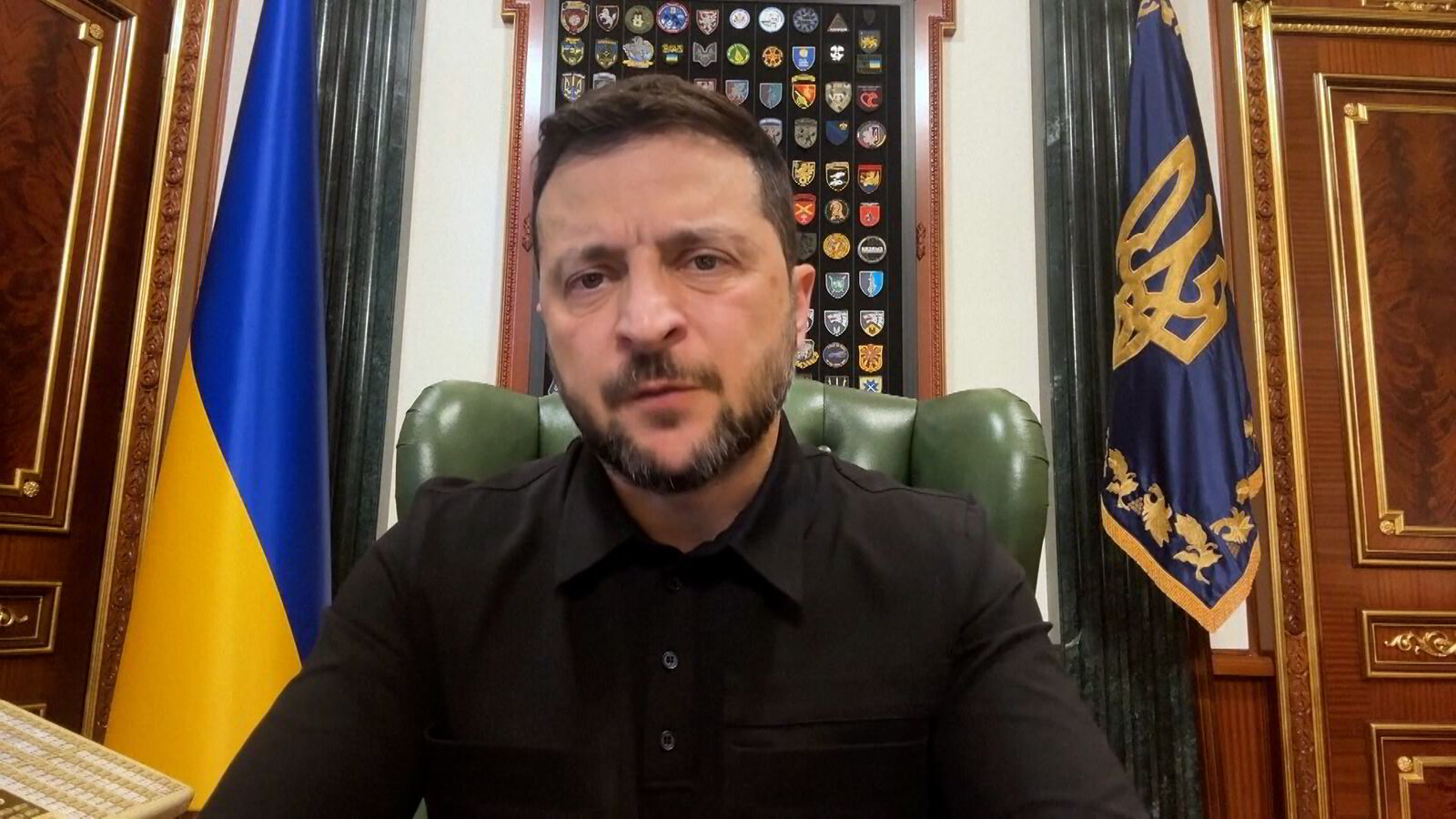 Zelenskyj sier Russland bruker skygge­flåte­tank­skip til å sende droner mot Europa