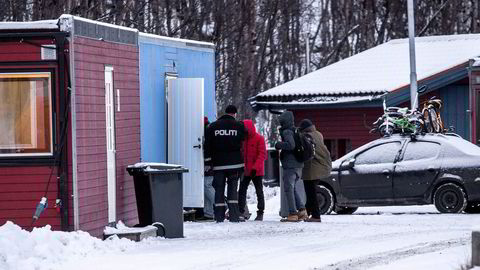 Det kom ingen flyktninger til Norge fra Russland over Storskog mandag. Foto: Adrian Nielsen