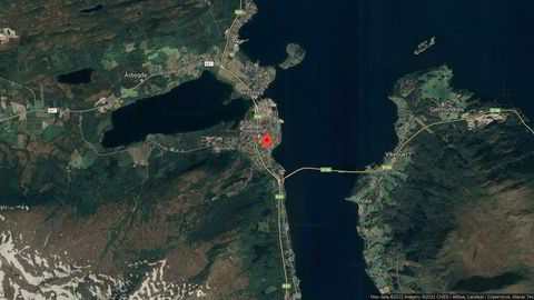 Området rundt Remmemsvegen 38B, Vestnes, Møre og Romsdal