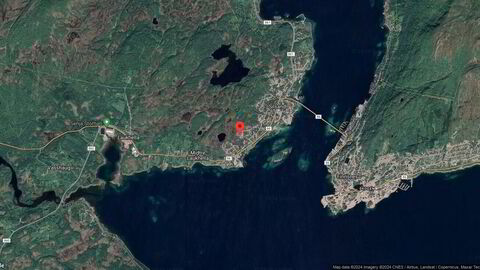 Området rundt Anton Silsands vei 80B, Senja, Troms