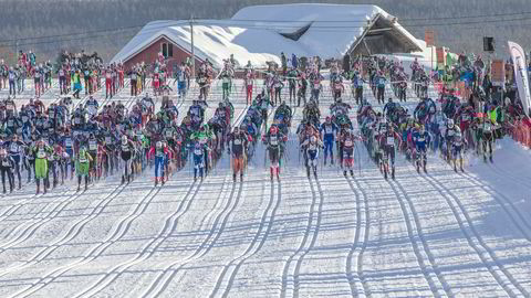 Sørg for riktig opplading før du stiller til start, her fra fjorårets Birkebeinerrenn.