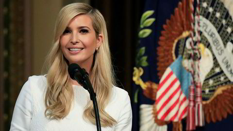 President Donald Trumps datter Ivanka brukte en privat epostkonto i jobbsammenheng.