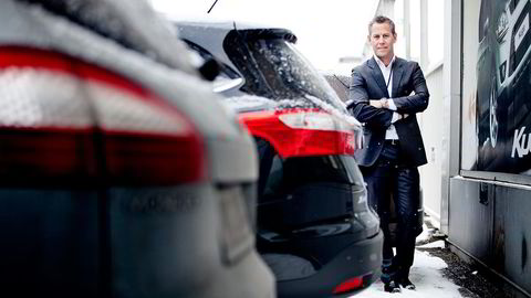 STABILISERER SEG. Haakon J. Marthinsen i Autolease Norge tror Tesla-markedet kommer til å roe seg. Foto: