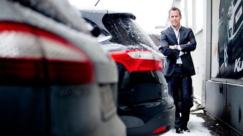 STABILISERER SEG. Haakon J. Marthinsen i Autolease Norge tror Tesla-markedet kommer til å roe seg. Foto: