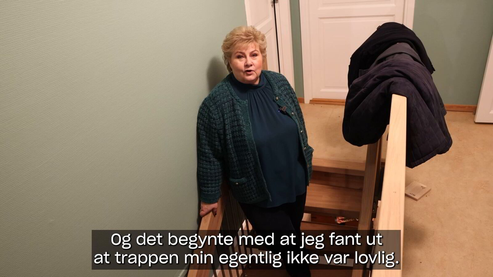 Solberg: – Begynte med at jeg fant ut at trappen min ikke var lovlig