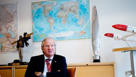 Norwegian-sjef Bjørn Kjos. Foto: Mikaela Berg