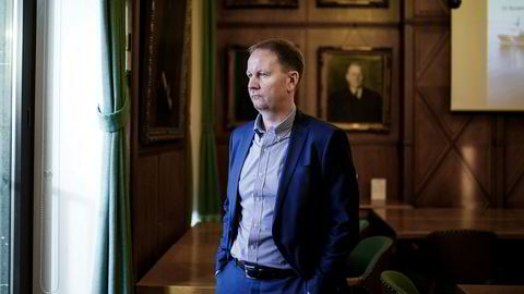 Konsernsjef Lars Peder Solstad i Solstad Farstad la frem kvartalstallene sent torsdag kveld.