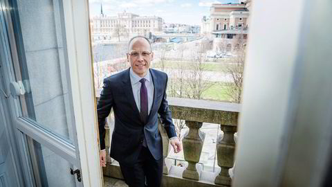Danske Frank Vang-Jensen har fått sparken som konsernsjef i Handelsbanken. Foto: Per Thrana