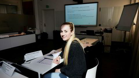 Elise Sæther gjennomførte nylig Reitan Conveniences talentprogram og har nå sin første kjøpmannsjobb i sikte.