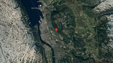 Området rundt Kjerkelia 41, Vefsn, Nordland