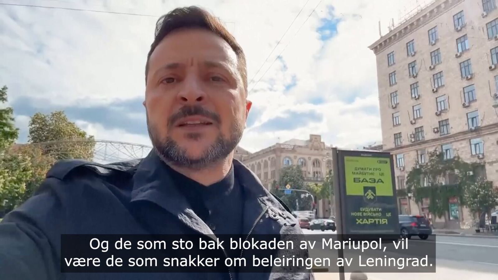 Zelenskyj fordømmer Putins Moskva-planer: – En parade av gift og løgner