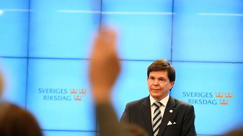 Talmann Andreas Norlén sier ny statsministeravstemning utsettes  til nyåret.