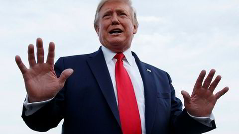 President Donald Trump slipper å bli stilt for riksrett.