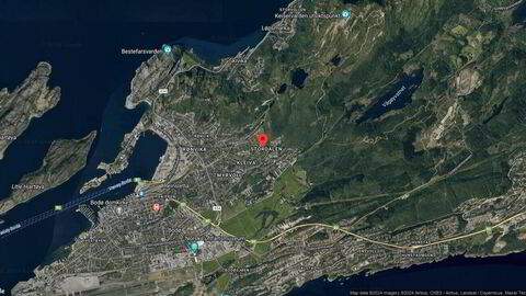 Området rundt Stordalsveien 19B, Bodø, Nordland