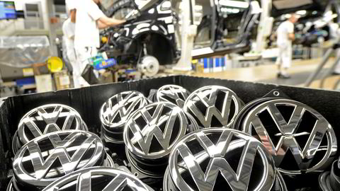 Volkswagen står overfor en rekke søksmål i kjølvannet av selskapets juks med utslippsverdiene for enkelte dieselmotorer. Her fra VW-fabrikken Wolfsburg, Tyskland. Foto: Fabian Bimmer/