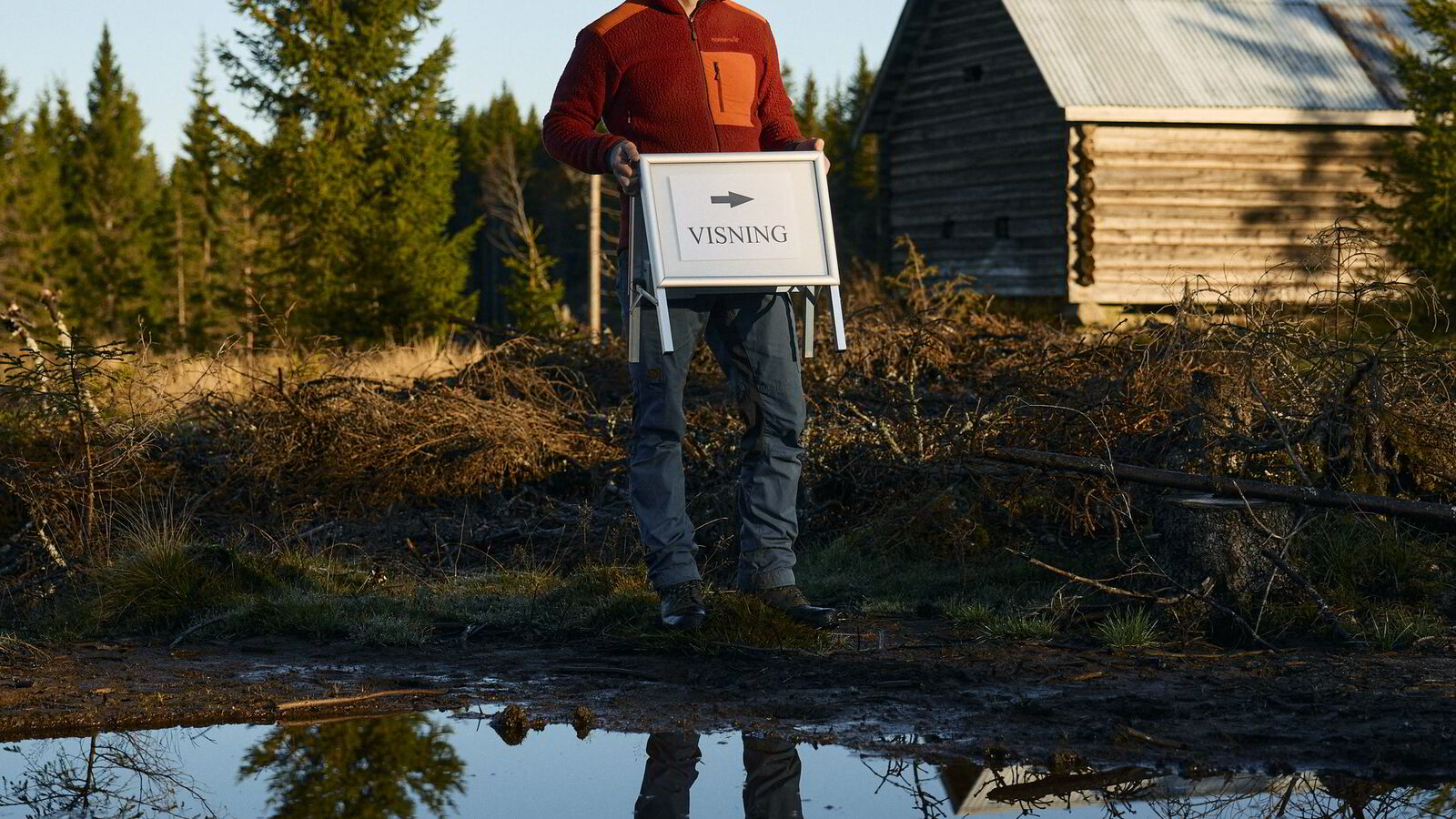 Hytta var så billig at D2 måtte ta med brekkjern
