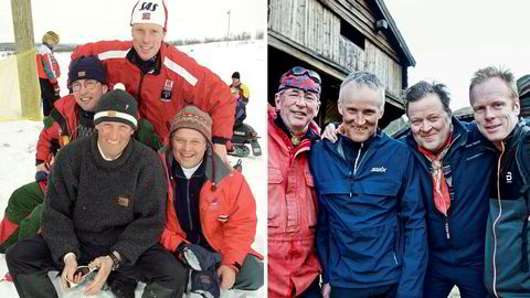 Denne høsten er «Gutta på tur» med Arne Brimi, Arne Hjeltnes, Vegard Ulvang og Bjørn Dæhlie tilbake på skjermen for tiende gang. Her er gutta i Davos i Sveits i 1996, ett år etter at tv-programmet hadde premiere, og under nye opptak i 2017.