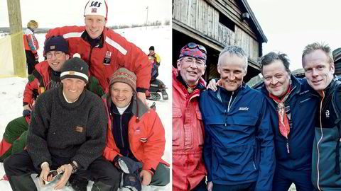 Denne høsten er «Gutta på tur» med Arne Brimi, Arne Hjeltnes, Vegard Ulvang og Bjørn Dæhlie tilbake på skjermen for tiende gang. Her er gutta i Davos i Sveits i 1996, ett år etter at tv-programmet hadde premiere, og under nye opptak i 2017.