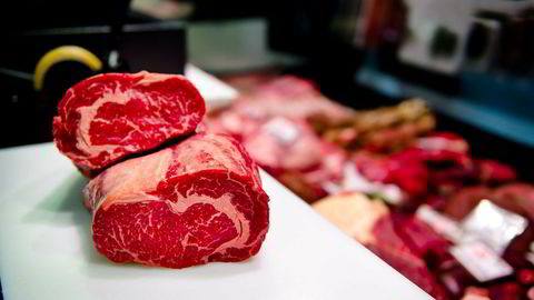 Salget av rødt kjøtt i Norge har snudd til nedgang.