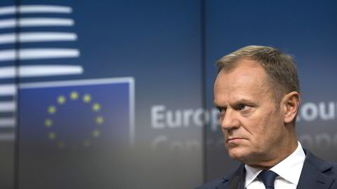 EU-president Donald Tusk. Foto: Reuters / NTB scanpix