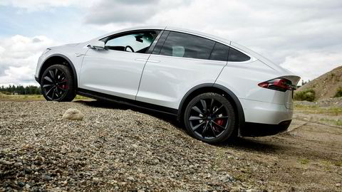 Model X med en startpris på 670.000 kroner var Teslas mestselgende modell i 2017.