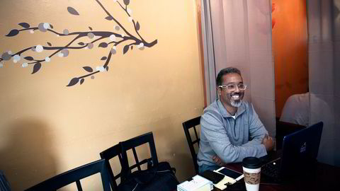 Minneapolis, Minnesota, USA. 21.09.16. Fra den somaliske kafeen Capitol Cafe. Mustafa Diriye. Foto: Elin Høyland